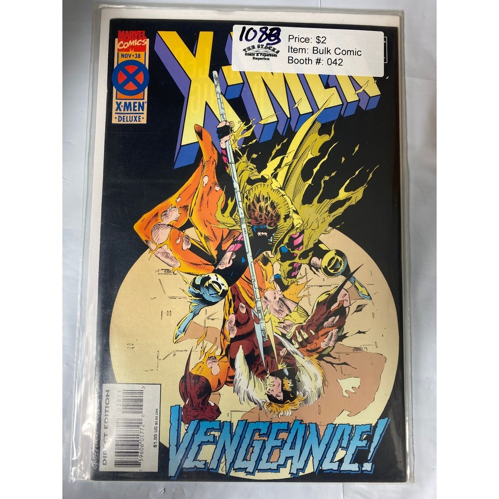 Marvel Comics‎ X-Men Deluxe Issue 38 Nov 1994 Vengeance Modern Age US Comics